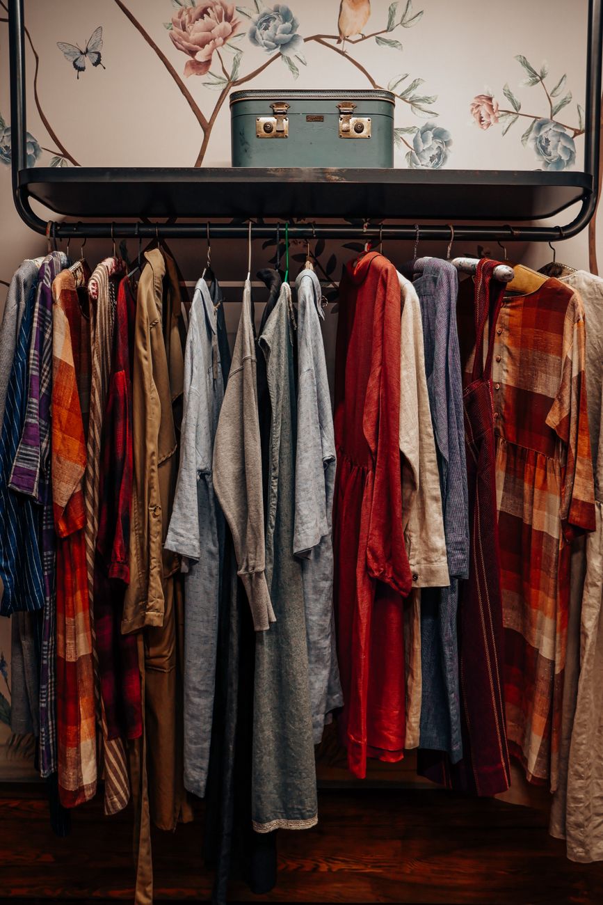 Vintage Clothes Rack
